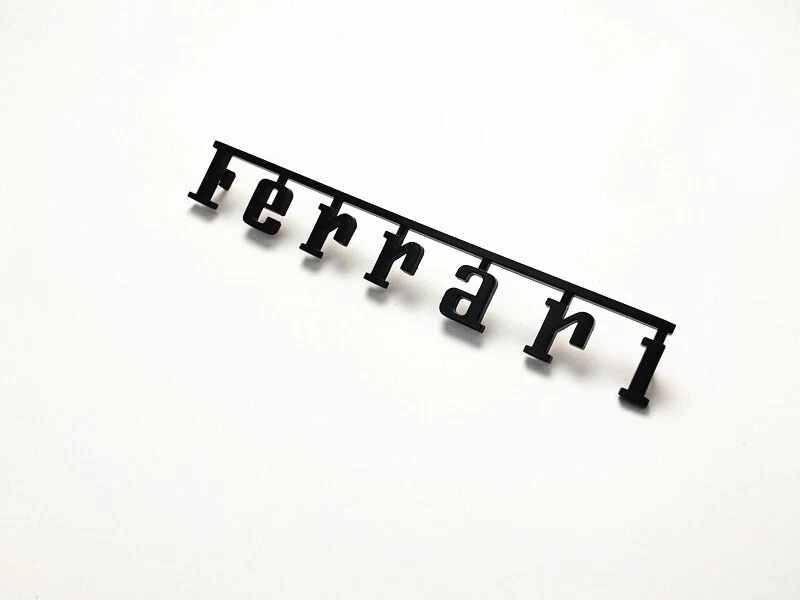 Ferrari 812 F12 GTC4 передний задний бампер черный лошадь эмблема сценарий значок комплект - Изображение 3 из 4