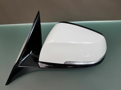 Genuine BMW 3 Series F30 Wing Mirror Left Shadow Line Cam TWA EC Heated Alpine White