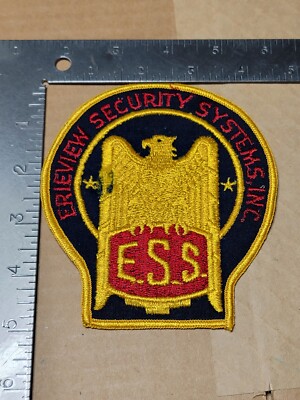 Q b1 patch patches security Erieview systems inc. E.S.S Erie View