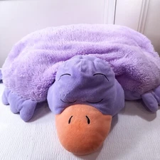 Jay At Play Pillow Play Pal Pet Plush Koo Koo PLATYPUS Purple Duck SOUND KooKoo