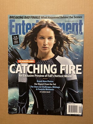 Entertainment Weekly Magazine 10/11/2013 Cover 1 Catching Fire JENNIFER LAWRENCE