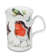 Roy Kirkham Garden Birds Motiv 1 Kaffeebecher Teetasse Henkelbecher 0,3 L
