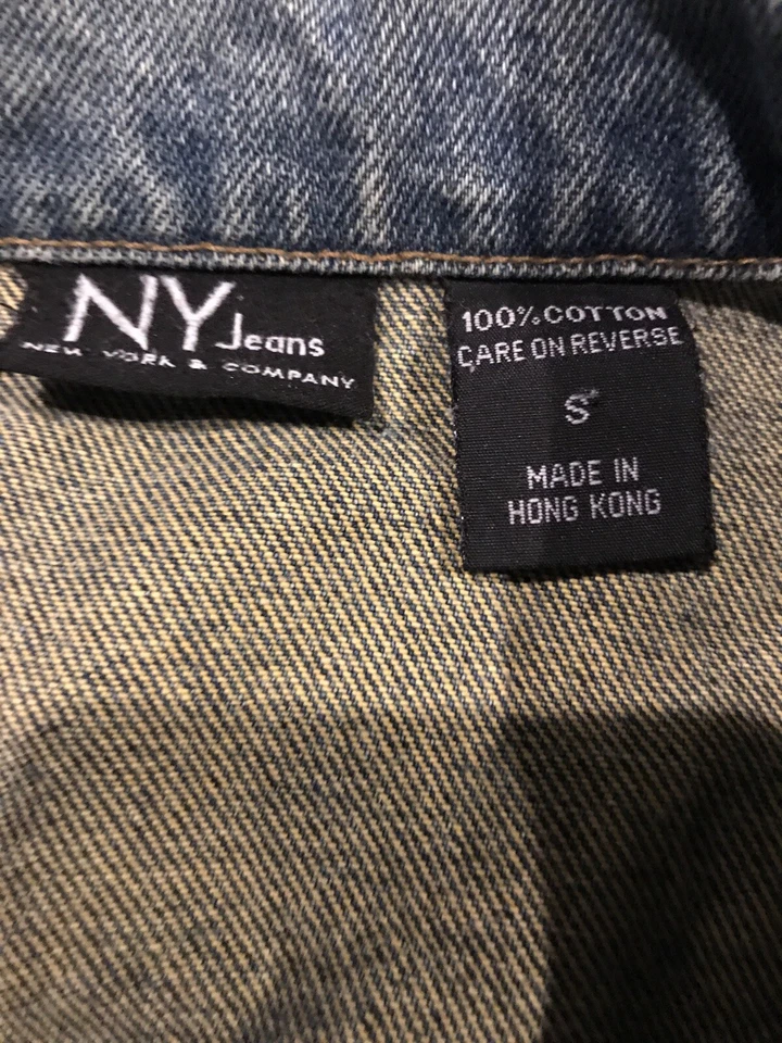 Chaqueta vaquera NY Jeans New York para mujer L 100 % algodón A26 Foto 2 de 3