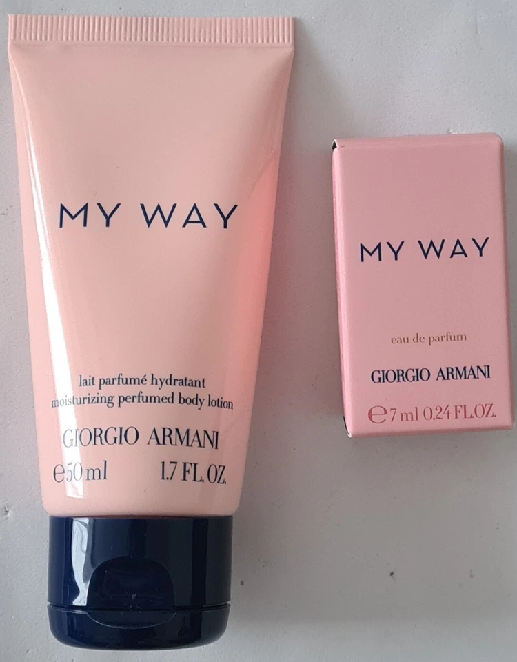 GIORGIO ARMANI Armani My Way parfümierte Bodylotion 50 ml My Way eau de Parfum Miniatur 7ml