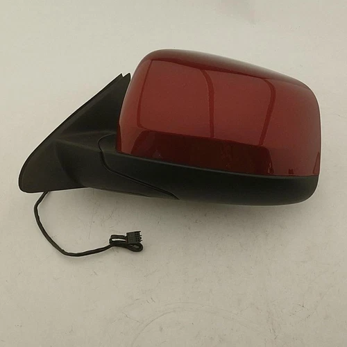 OEM Side View Door Mirror For Grand Cherokee Red Blk-Text Pwr Heat