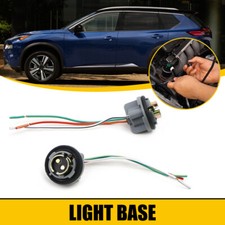 2 piezas 1157 LED Parada Luz de Freno de Coche Bombilla Giratoria Arnés Cable Enchufe de Cola de Cerdo