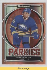 2023 Upper Deck Parkhurst Parkies Red Achievement Lukas Rousek #P-21 READ 1q0h