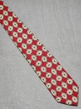 Brooks Brothers BFS Tie 100% Silk Medallion Foulard 70s Made In USA Geometric