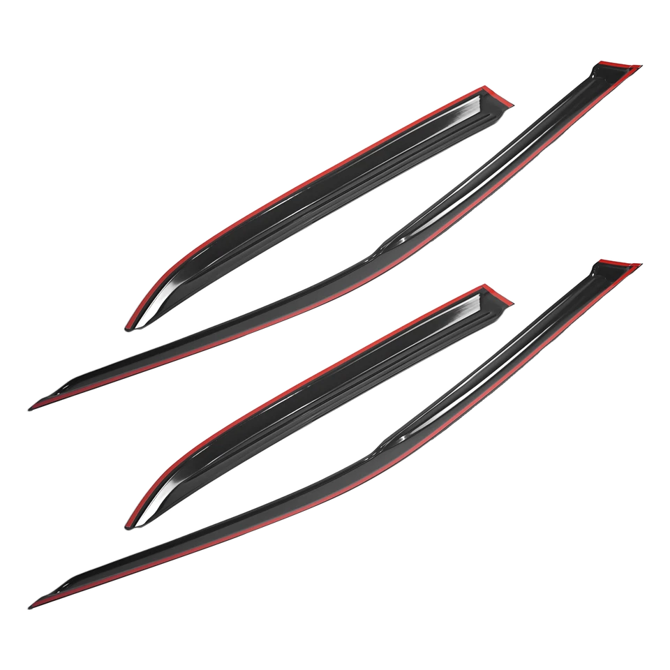 Para Chrysler 300 2011-2023 Ventana Visera Ventilación Sombra Protectores de Lluvia Deflectores de Viento Foto 3 de 4