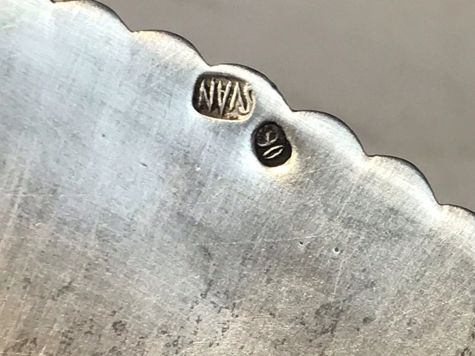 古董 900 银鸽子鸟雕像手工雕刻中东,339.27 克 — 第 2/4 张图片