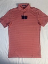Peter Millar Crown Crafted Duet Performance Jersey Polo , Golf Red Pear Xs NWT