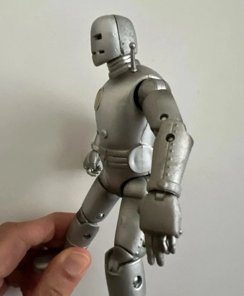Marvel Legends MOJO Series 2006 primera aparición Iron Man plateado Foto 2 de 4