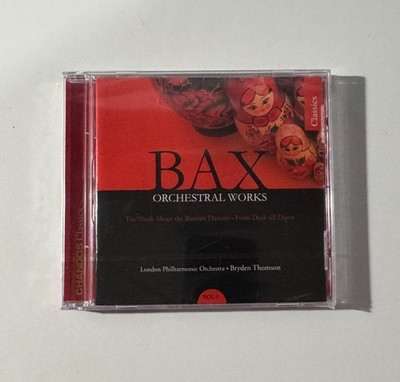 Sir Arnold Bax Orchestral Works Vol 9 LPO Bryden Thomson Chandos CD SEALED