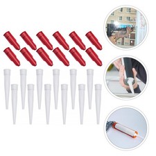 12 Pcs Caulk Saving Cap ABS Material For Caulking Tube Nozzle