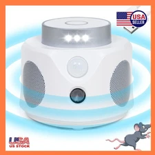 New upgraded Super Strong Ultrasonic Auto Detect Pest Rodent Mouse Repellent
