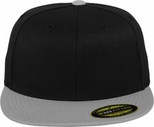 Flexfit by Yupoong Premium 210 Fitted 2 Tone - Unisex Flat Peak Baseball Cap