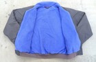 Vtg 80's Patagonia Nylon Shelled Synchilla Fleece Jacket Mens L Grey Made in USA — photo 3