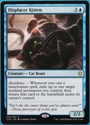 Displacer Kitten 063/361 Commander Legends: Battle for Baldur's Gate