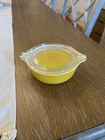 Vintage Pyrex Daisy #471 1 PT w/lid #470-C Good Condition