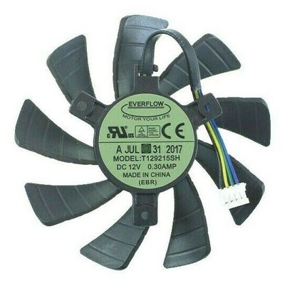 Cooling Fan T129215SH  ZOTAC GTX 950 960 1060 Mini ITX P106-090 Graphics Card  *