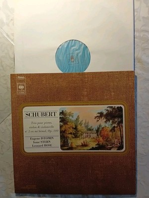 SCHUBERT - Trio op.100 - ISTOMIN / STERN / ROSE - Columbia Masterworks Stereo LP