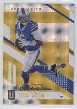 2017 Panini Unparalleled Yellow 78/199 Tyrod Taylor #13 7l6