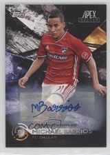 2016 Topps Apex Auto Michael Barrios #80 Rookie Auto RC 0m1
