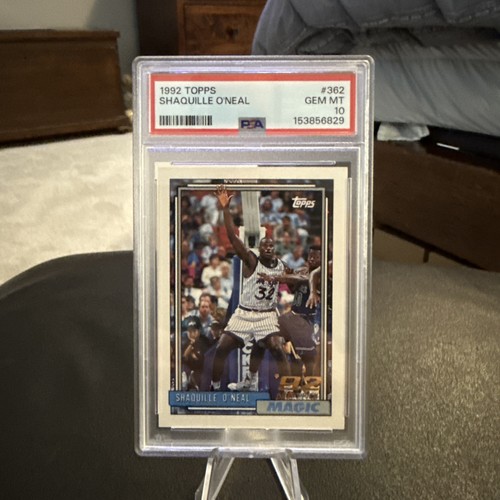 Shaquille O'Neal #362 1992 Topps card