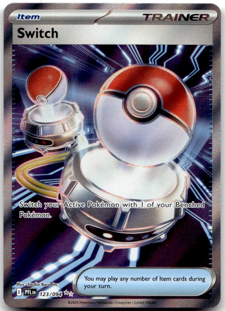 Switch 123/094 Ultra Rare Phantasmal Flames Near Mint