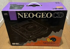 NEO GEO CD Console -Box and & Manual Only- NO CONSOLE SYSTEM Japan Japanese