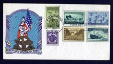 # 940 Combo FDC Unaddressed Smartcraft cachet - 5-9-1946 - # 2