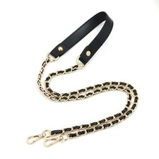 29 120CM Replacement PU Metal Purse Chain Strap Crossbody Handbag Shoulder