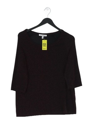 Annabelle Damen Top UK 10 rot Nylon mit Elasthan, andere Basic