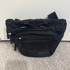 Highland Tactical Mobility Waist Bag Fanny Pack Mens Black Outdoor Hiking