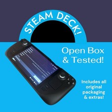 Valve Steam Deck OLED 512GB Black Handheld Console for sale online