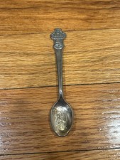 Vintage 4" Rolex Bucherer of Switzerland Souvenir Collector Spoon Lucerne
