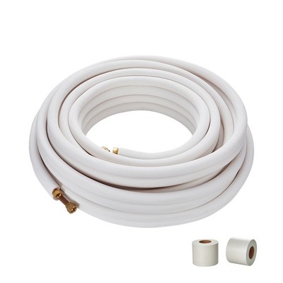 Kältemittelleitung Kupferrohr 3/8''x5/8'' 15m Split Line Isolierte Kupferleitung