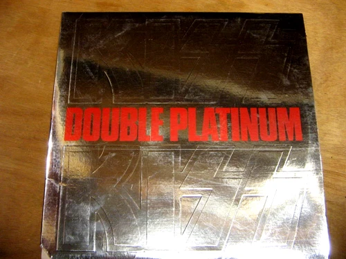 Kiss / Double Platinum - Classic Rock Vinyl - 1978 OG With Award & Order Form