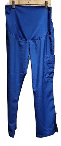MedCouture maternity straight leg pants size XS petite. Royal blue