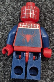 Lego Dark Blue Silver Webbing Spiderman Minifigure Spd028 4854 4855 4856 4857