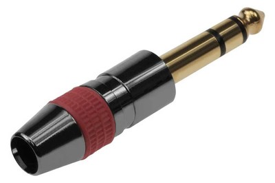 SF Cable 1/4'' Stereo Metal Plug Gold Plated