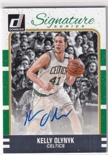 16/17 PANINI SIGNATURE SERIES KELLY OLYNYK BASE AUTOGRAPH AUTO #24