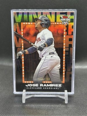 Jose Ramirez 2023 Topps Home Run Challenge Winner SP #/298 Orange Foil Guardians