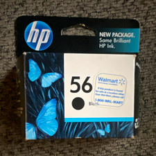 HP 56 C6656AN Black Inkjet Ink Cartridge Genuine/Original for HP Printers
