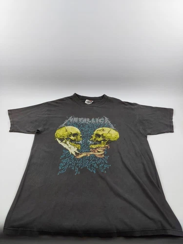 Metallica Pushead Sad But True T-Shirt Size X 1990s vintage concert t-shirt, vintage, size XL, single stitch, B+ condition