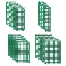 Double-Sided PCB Board Printed Circuit Boards Kit 4 Sizes Proto Board 20pcs