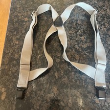 Duluth Trading Co. Suspenders Khaki Side Clip On Regular New W/O Tags