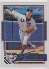2017 USA Baseball Stars & Stripes Longevity Gold Team Logo 9/25 Tanner Houck uk2