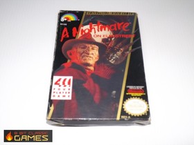 Nightmare on Elm Street  - COMPLETE BOX  - NINTENDO NES FAST SHIPPING!  43a