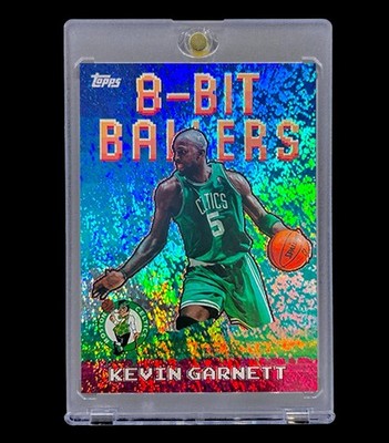 KEVIN GARNETT DIAMOND REFRACTOR HOLO COLOR SP Insert Non Auto Topps - MINNESOTA